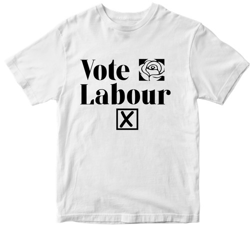 Vote labour shirt - vote, jeremy