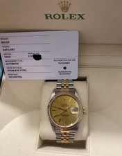 Rolex Datejust 36 Champagne Dial Ref 16233 Fantastic Condition 1991