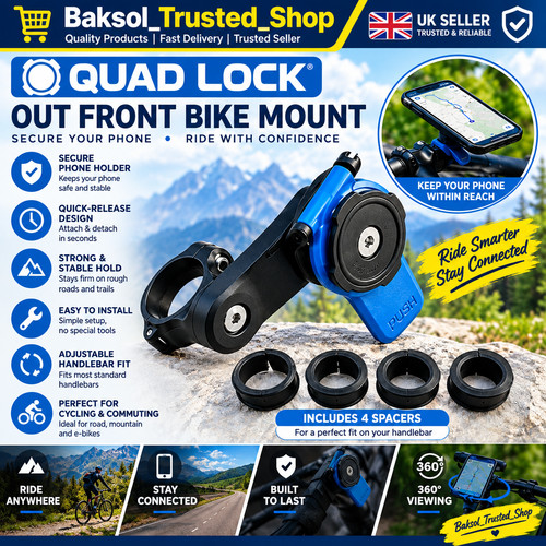 Quad lock out front bike - quad, mount
