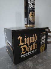 Liquid Death Sparkling Mountain Water 10 x 500ml Cans