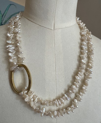Vintage freshwater pearl - freshwater,