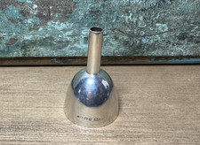 Antique Solid Silver Hip Flask