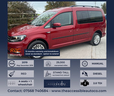 2019 - VW Caddy Maxi Life C20 2.0 TDI - RARE 4 Seater + 1 Wheelchair - WAV