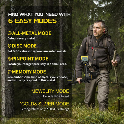 Metal detector for - detector, adults