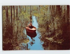 Postcard Tour Boat Okefenokee
