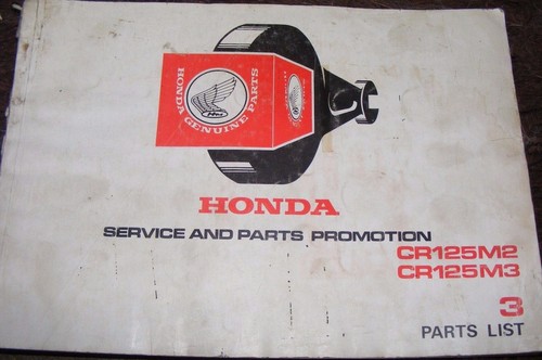Honda cr125m2 cr125m3 part - cr125m3,
