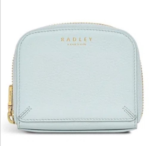 Radley blue leather zip around - radley,