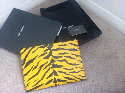 New saint laurent yellow - saint, and