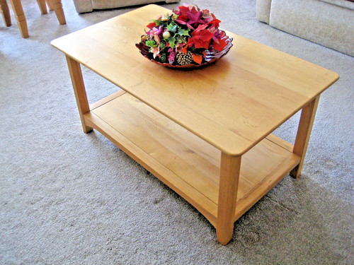Light oak coffee table new - oak,