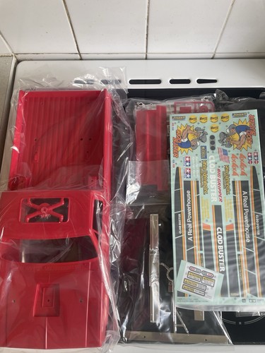 Tamiya clodbuster body set - body, and