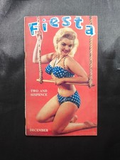 Fiesta Vol 3 No 12 vintage glamour model magazine December 1958