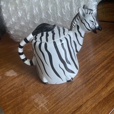 Blue Sky Clayworks - Zebra Teapot 