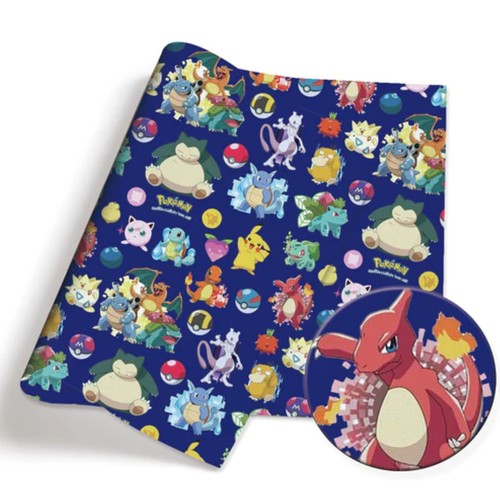 Polycotton fabric pokemon - polycotton,