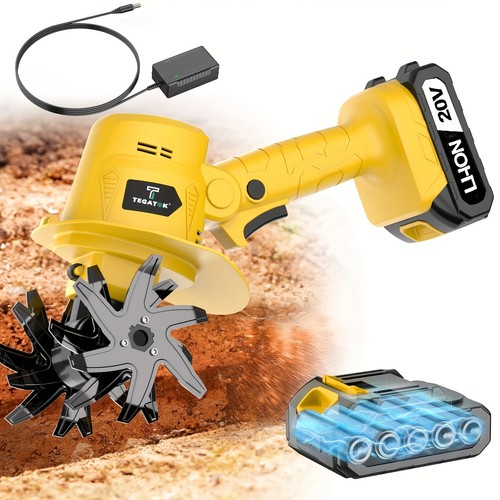 Cordless tiller cultivator - cordless,