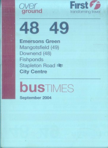 First bristol pocket - first, timetable