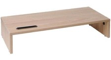 Wooden Monitor Stand, Oak -