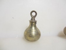 Victorian Brass Cistern Handle Pull Light Switch Blinds Weight Cord Old Antique