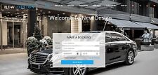 "NEW DESIGN" MINICAB WEBSITE, TAXI WEBSITE, CHAUFFEUR WEBSITE £180