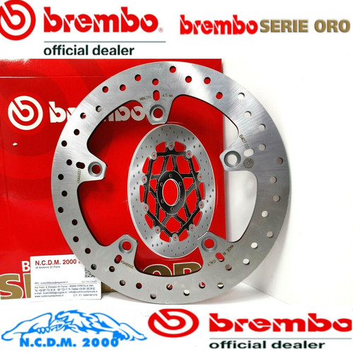Rear brake disc brembo - brembo, gold