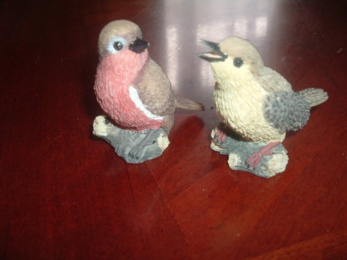 Bird ornaments - ornaments, x2