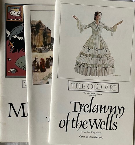 Old vic theatre programmes - x,