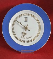 ROYAL DOULTON BONE CHINA ADVERTISING CLOCK.