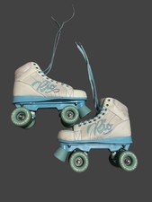 Rio Roller Skates Size 6 With Bag -Blue/ White