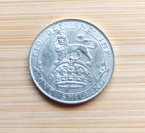 1926 king george shilling - george,