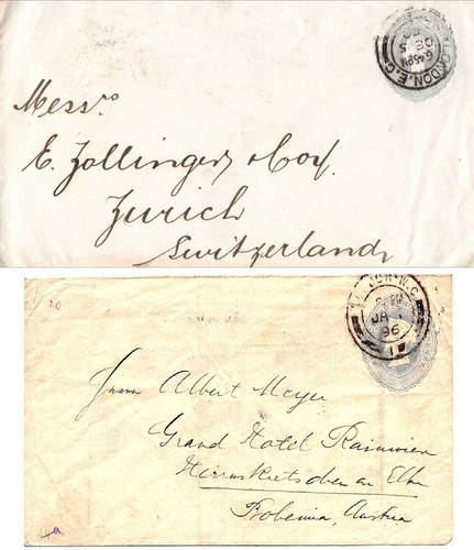 C1890 2d postal - 1/2d,