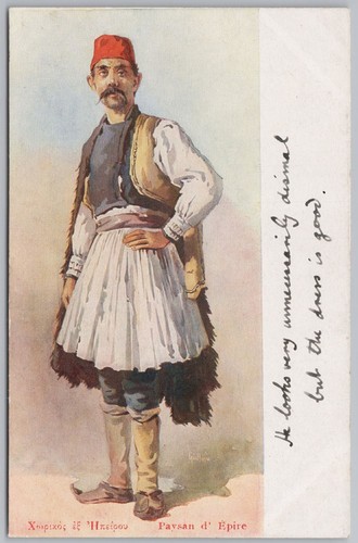 Greece peasant epirus - greece,