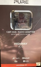 Pure Highway 400 In Car DAB/DAB Audio Adapter with Bluetooth FM Transmitter