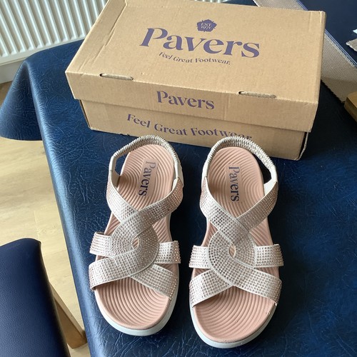Pavers sandals size blush - pavers,
