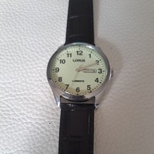 Mens Lorus Lumibrite Watch new