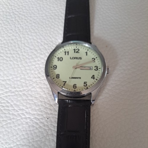 Mens lorus lumibrite watch - lorus,