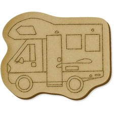 6 x 'Motorhome Vehicle' MDF