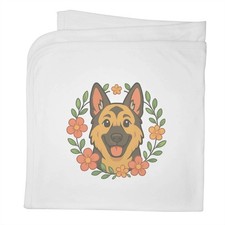 'German Shepherd Floral