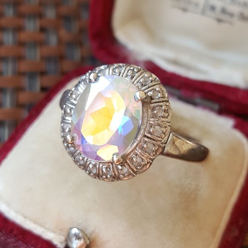 Cocktail ring sterling - ring, silver