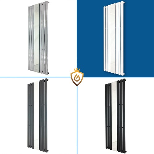Oval tube mirrored radiators - oval,