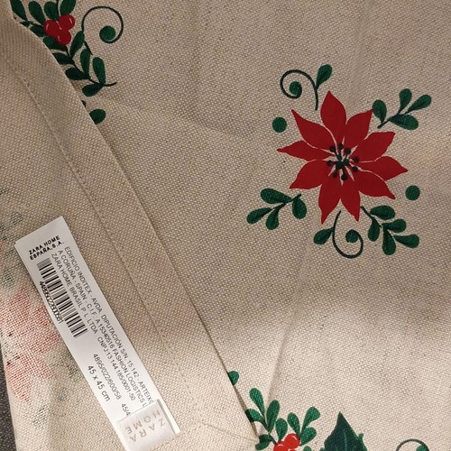 Zara home christmas floral - christmas,