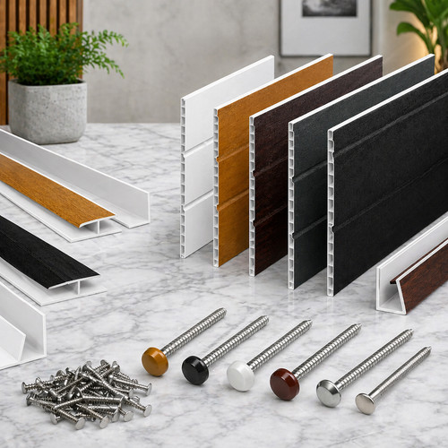 Hollow soffit board - board, 5m