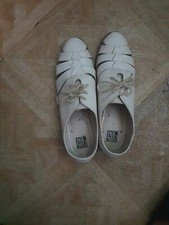 Woman Shoes sandals size 7/40 Cream Colour  Collection/ Debenham It was A Gift. 