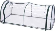 3m Tunnel Growhouse Large Garden Plant Greenhouse with PVC Cover