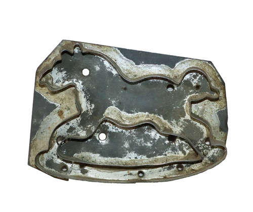 Rocking horse flat back - , tin