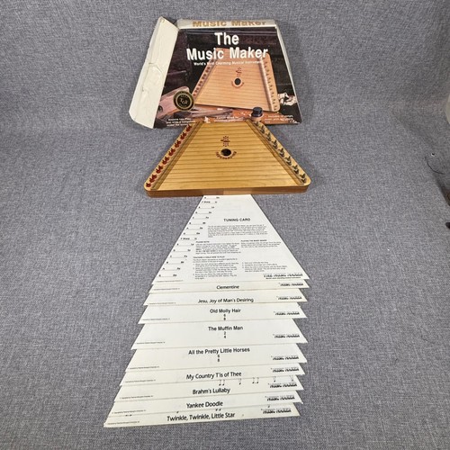 Vtg the music maker lap - music,