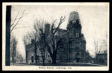 Postcard LaGrange Public