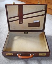Vintage Brown Attache Case. MST - Montblanc Meisterstuck?