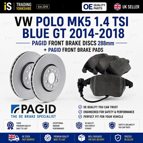 Pagid front brake - pagid,