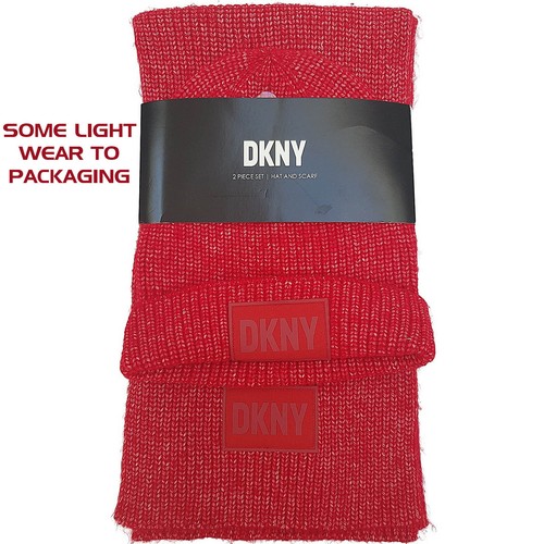Dkny hat scarf set knitted - scarf,
