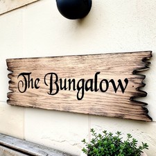 Rustic Burnt Edge Wooden House