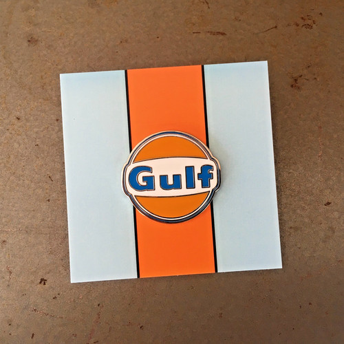 Iconic gulf logo racing - gulf,